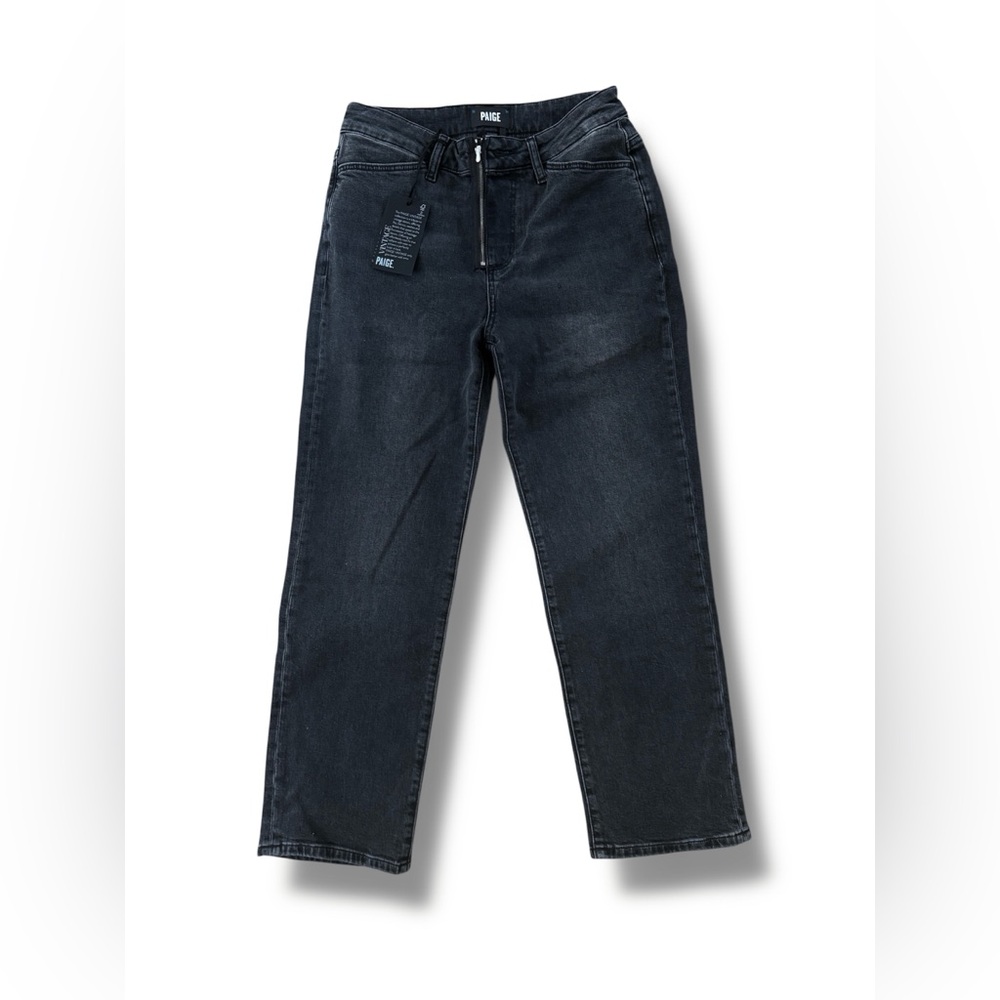 NWT Paige Noelle Exposed Zip Jeans - Picture 2 of 3
